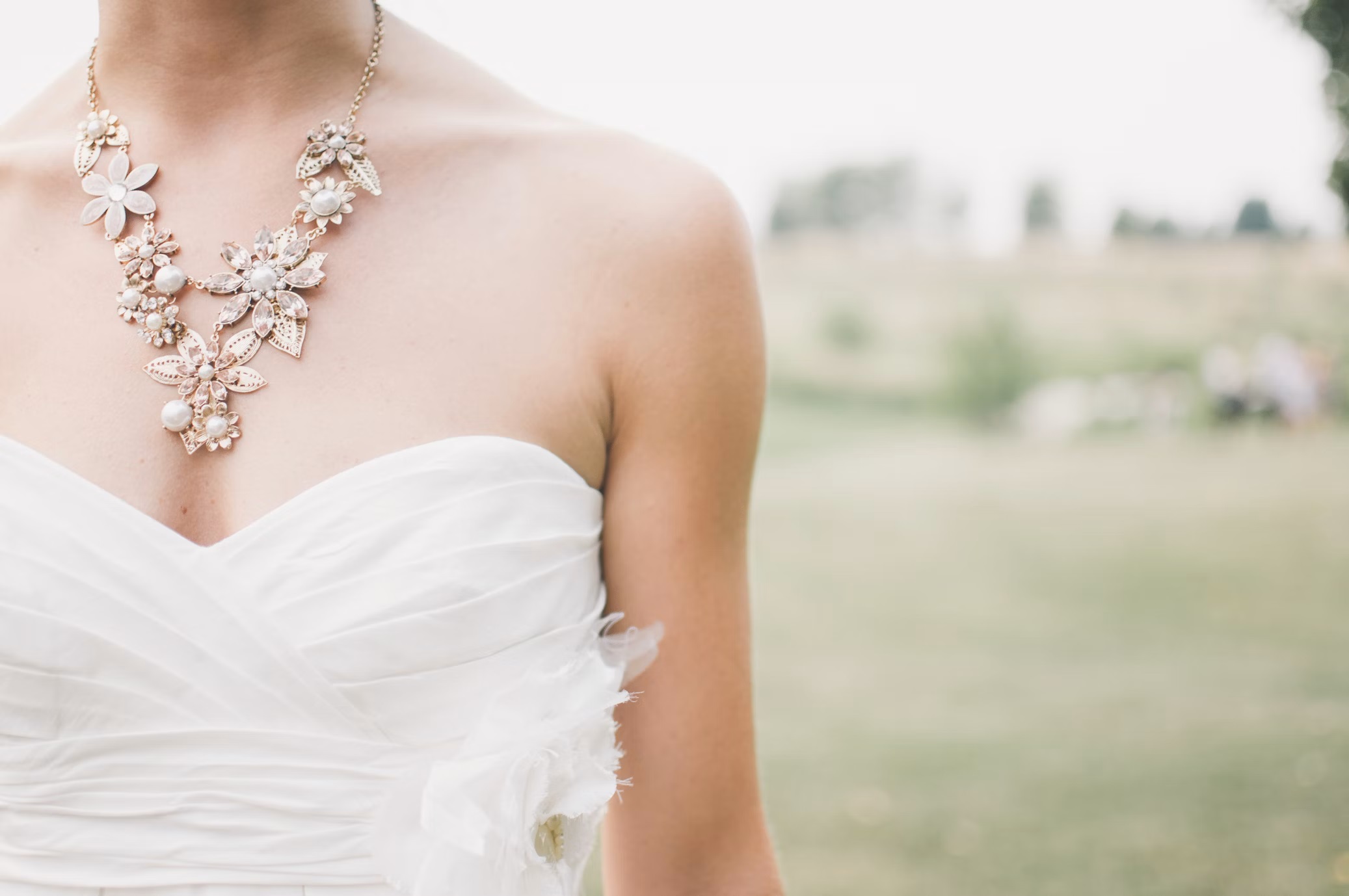 Mother of Pearl into Wedding Jewelry